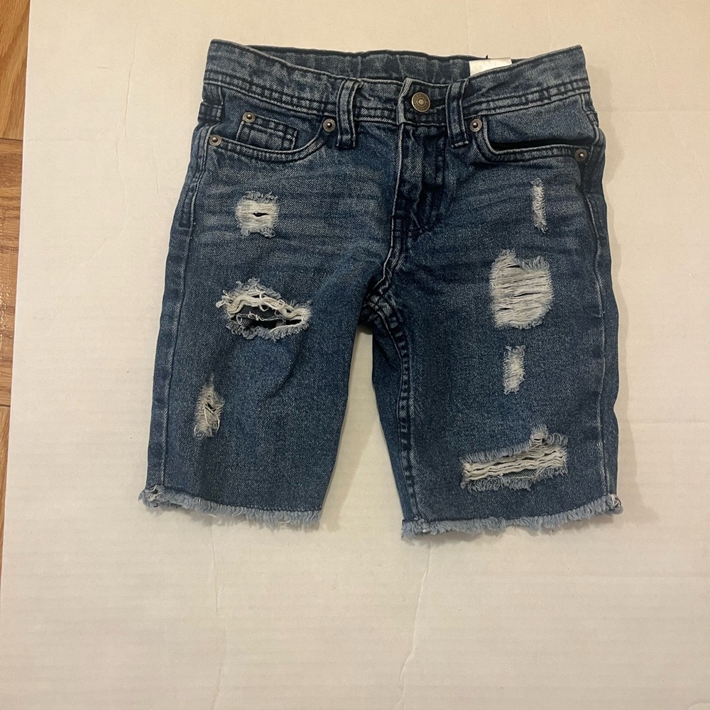 Buffalo David Bitton Blue Denim Shorts